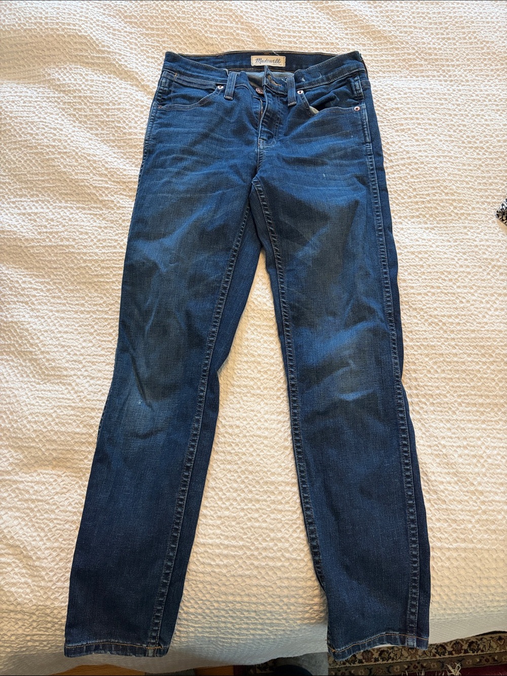 Madewell Indigo Straight-Leg Jeans
